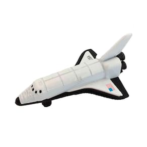 Apontador Miniatura em Metal Ônibus Espacial Branco - Die-Cast Colecionável 111A