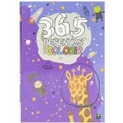 Livro 365 Desenhos Para Colorir Brasileitura Crianças Filhos