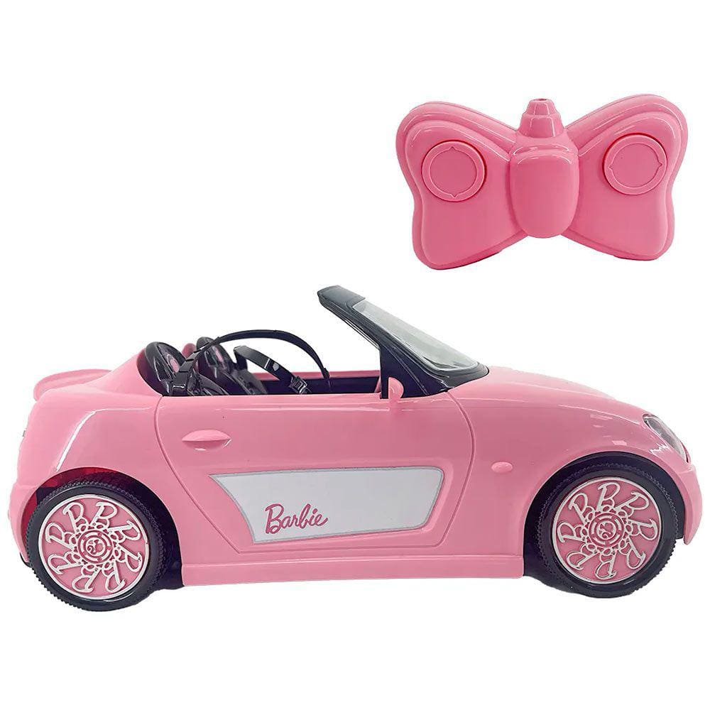 Carrinho de Controle Remoto Barbie Deluxe Car - Candide