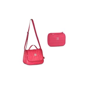 Kit Escolar Rebecca Bonbon Rosa Lancheira Térmica + Estojo