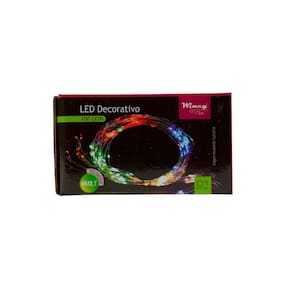 Led Decorativo Fio De Fada 200 Led Color Fartex Del50118
