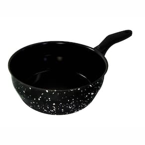 Frigideira Funda De Ferro Esmaltado Indução 26cm Grande