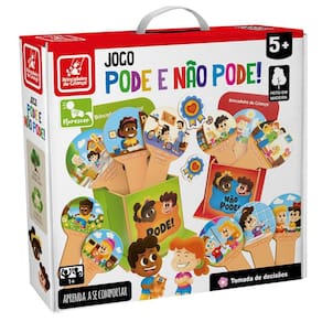 Jogo Infantil Educativo Pode E Não Pode Madeira