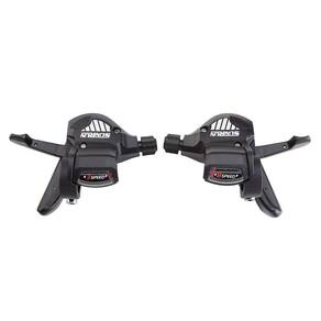 Alavancas De Câmbio Sunrun Rapid Fire 24V Com Cabos Preto