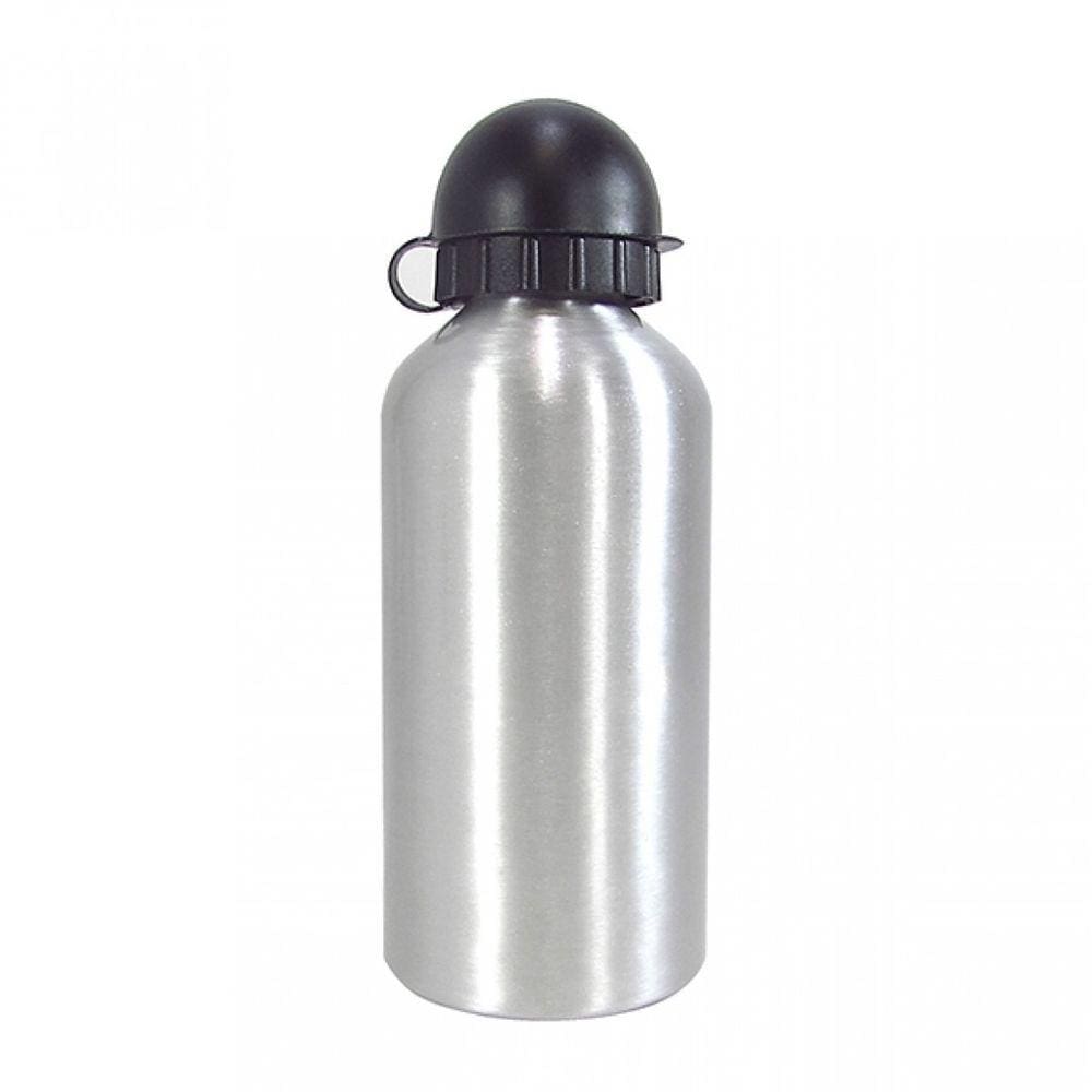 Garrafa Squeeze Alumínio Para Sublimação Prata De 500ml