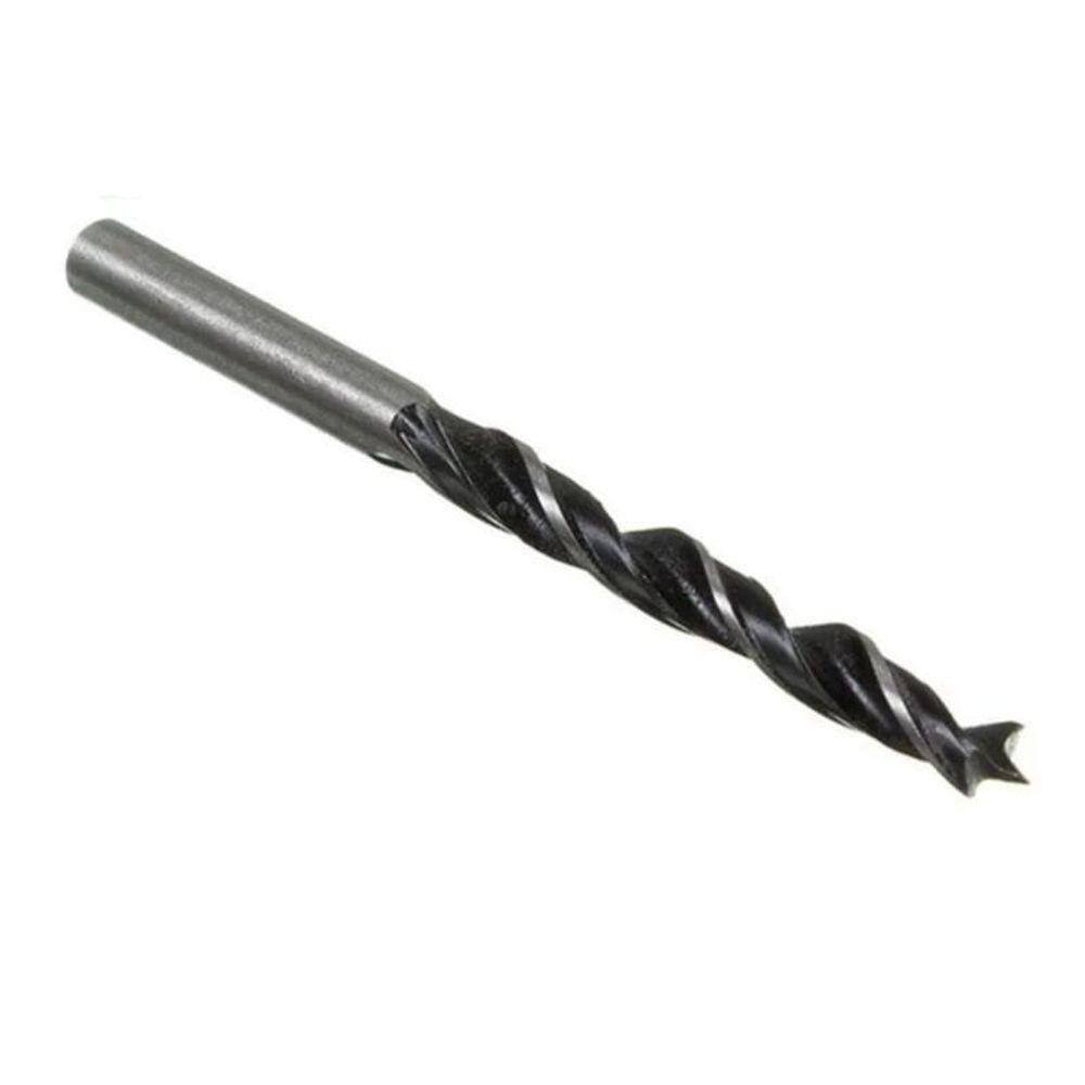 Broca Para Madeira 3 Pontas 6 Mm (10 Peças) - Fertak