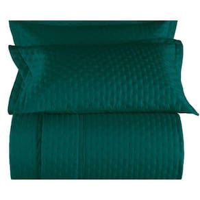 Jogo de Colcha Solteiro Altenburg Toque Acetinado Ultrawave Poliéster Frissom - Verde
