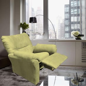 Poltrona Reclinável Manu Extensão De Cílios ou Amamentação Quarto Sala Estética Escritorio Amarelo