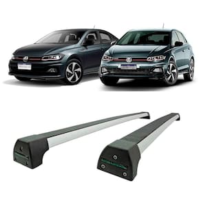 Rack De Teto Alumínio Novo Polo/ Virtus 2018 até 2024 Long Life