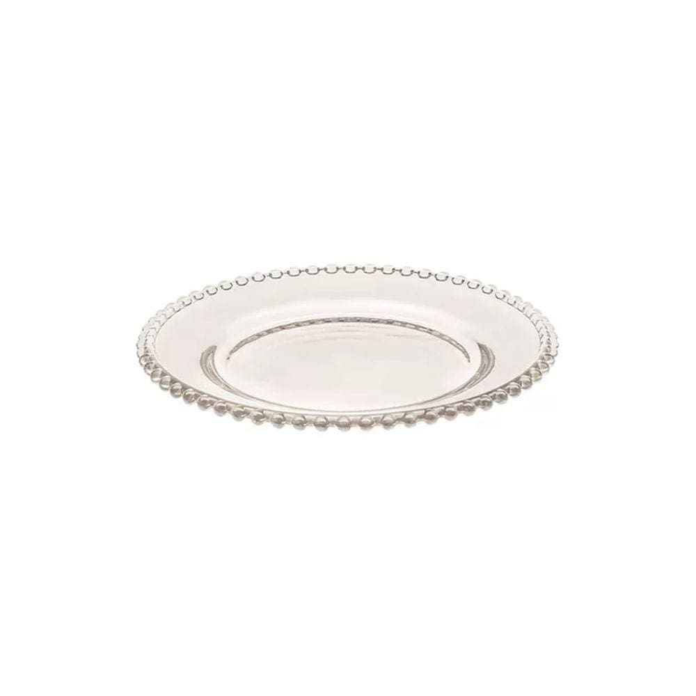 Sousplat Pérola Linha Cristal 32cm PRAT-079 - Hauskraft