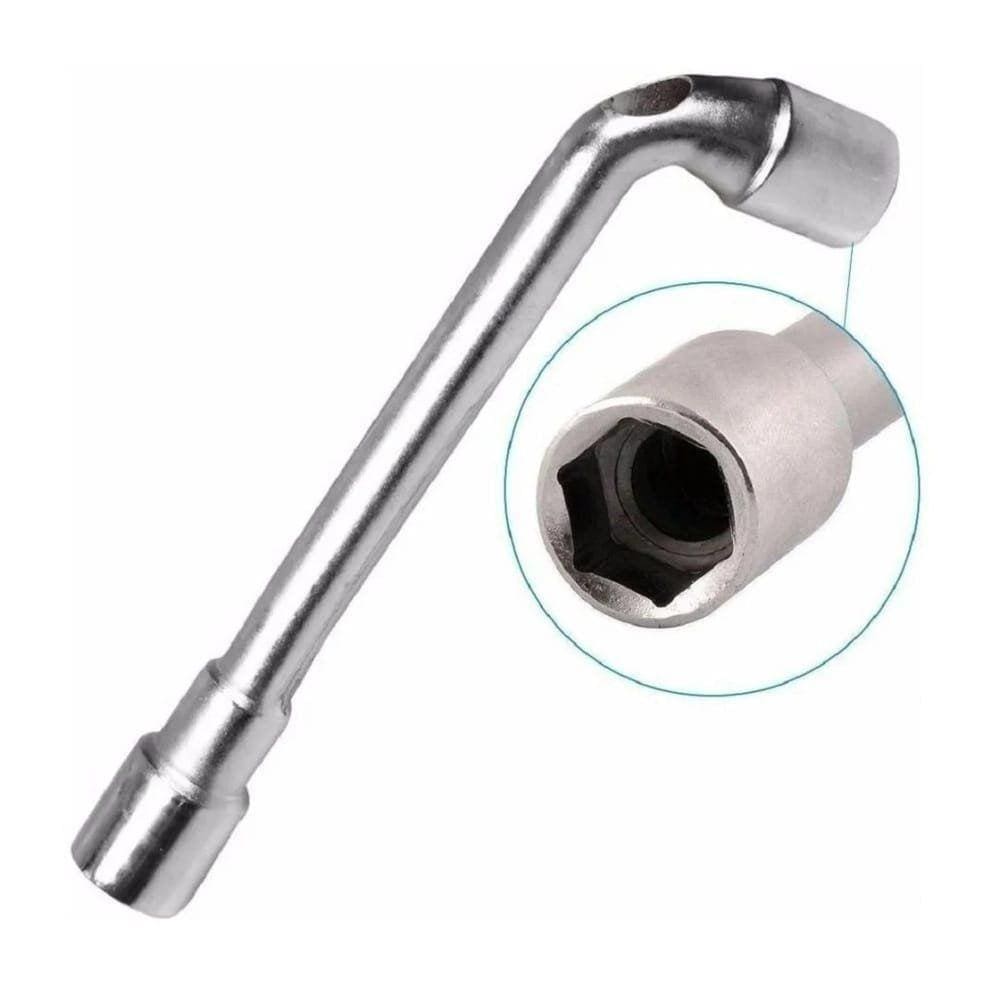 Chave L Com Furo - Fertak 08 X 08