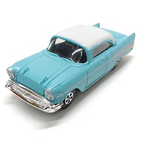 Apontador Miniatura em Metal Carro Bel Air Azul - Die-Cast Colecionável 639A