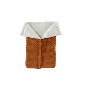 Porta Bebê Saco De Dormir Com Sherpa Caqui