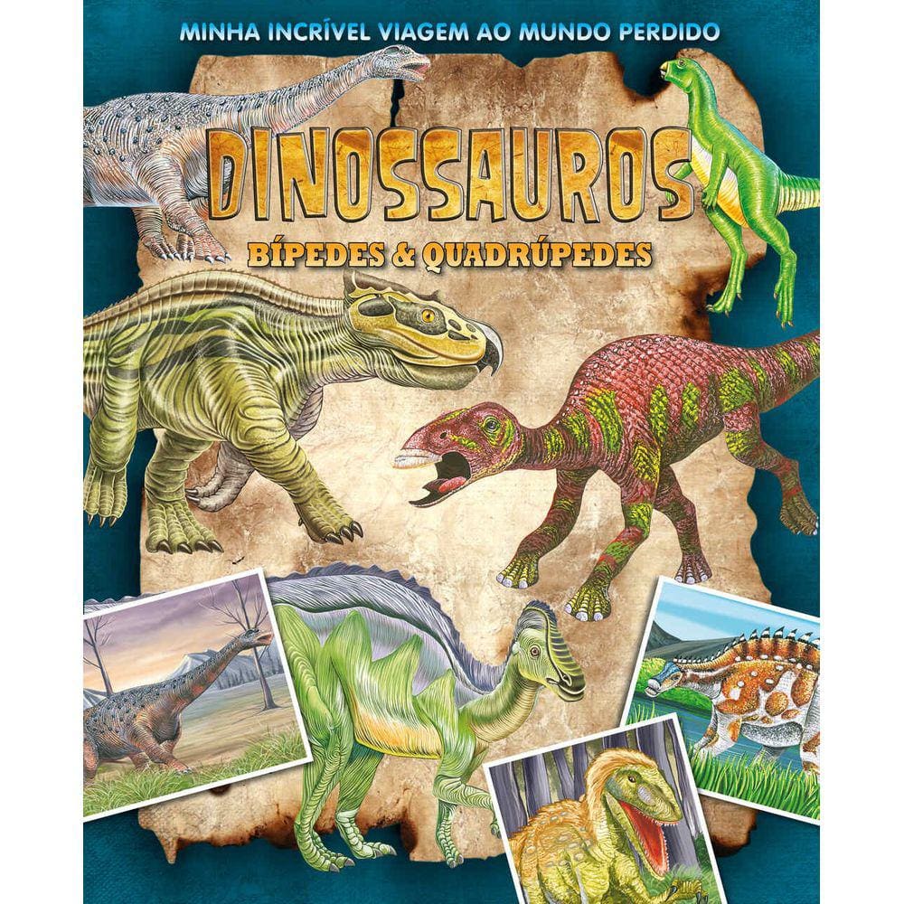 Minha Incrível Viagem ao Mundo Perdido | Dinossauros Bípedes e Quadrúpedes