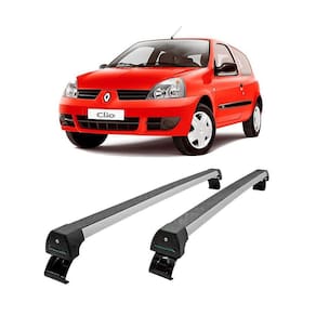 Rack Long Life Sports Alumínio Clio Hatch/sedan 2000 até 2017 - 4 Portas.
