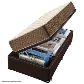 Conjunto Box Baú Solteiro Espuma D33 Americanflex Pro Coluna II 88x188x57cm