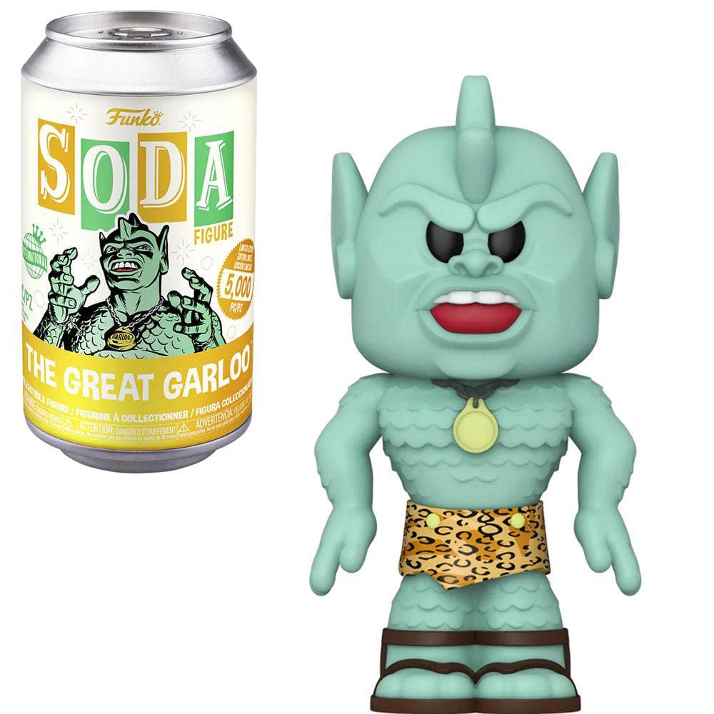 Funko Soda - The Great Garloo Com Lata De Refrigerante