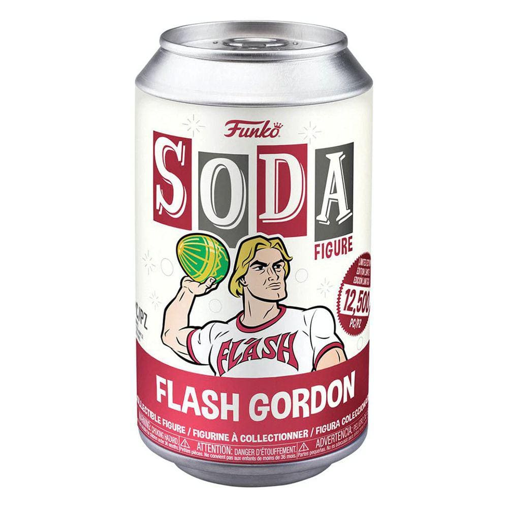 Funko Pop Soda Flash Gordon - Com Lata De Refrigerante