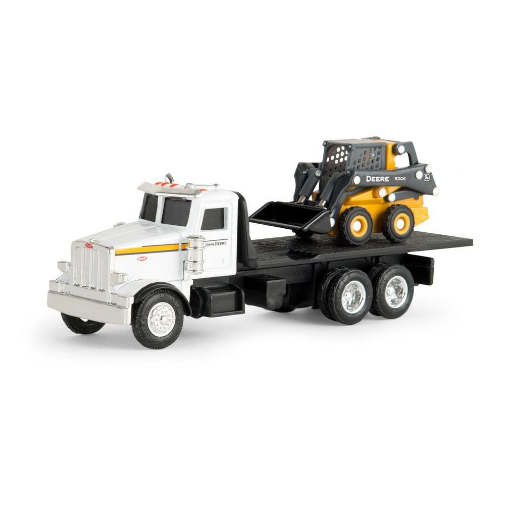 Miniatura Caminhão Peterbil 367 Carregadeira John Deere 1/64