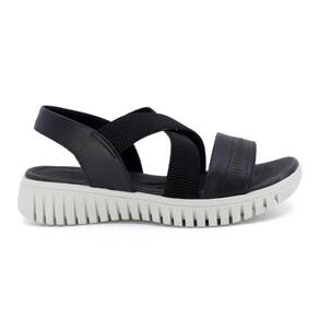 Sandália Usaflex Feminina Plataforma Couro Laser Ah0111
