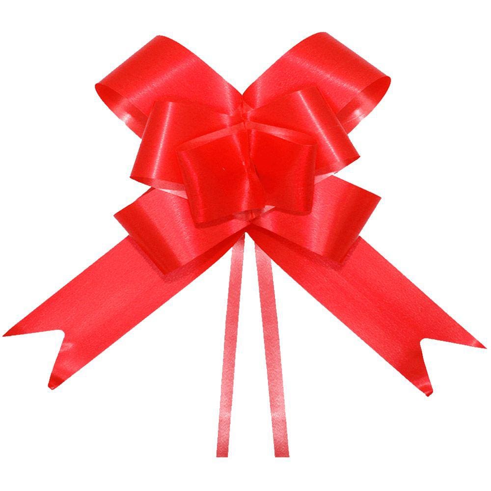Laço Fácil Liso para Presente - 30mm x 50cm - 10 Unidades