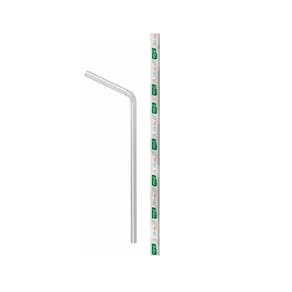 Canudo Bio Flex Sache Papel 6 Mm Cristal Pp C/ 3000 Un.