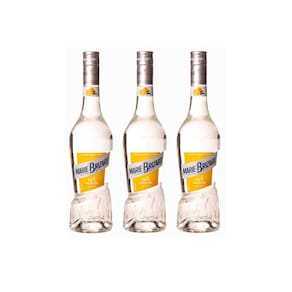 Kit Licor Marie Brizard Laranja Triple Sec 700ml 3 unidades