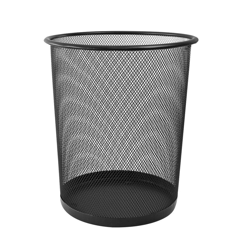 Lixeira Telada De Metal Preta 05 Litros 26,5x23,5x18,7cm