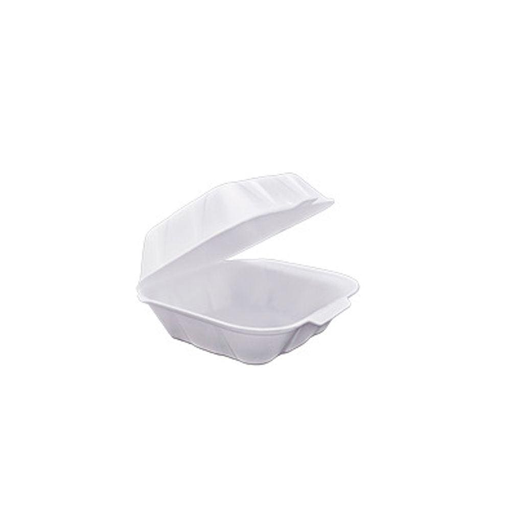 Hamburgueira Th02 Isopor Para Lanches Fritas Salada C/400Un