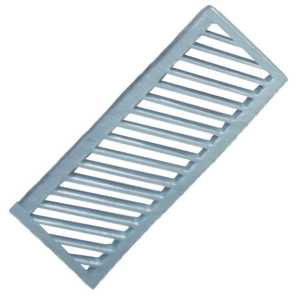 Ralo Linear Para área Externa Piscina Grelha De Alumínio. 10x50x1 Cm