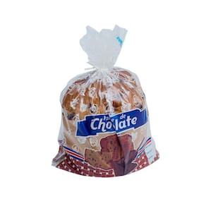 Saco Plástico de Panetone de Chocolate 100g. com 1000 un.