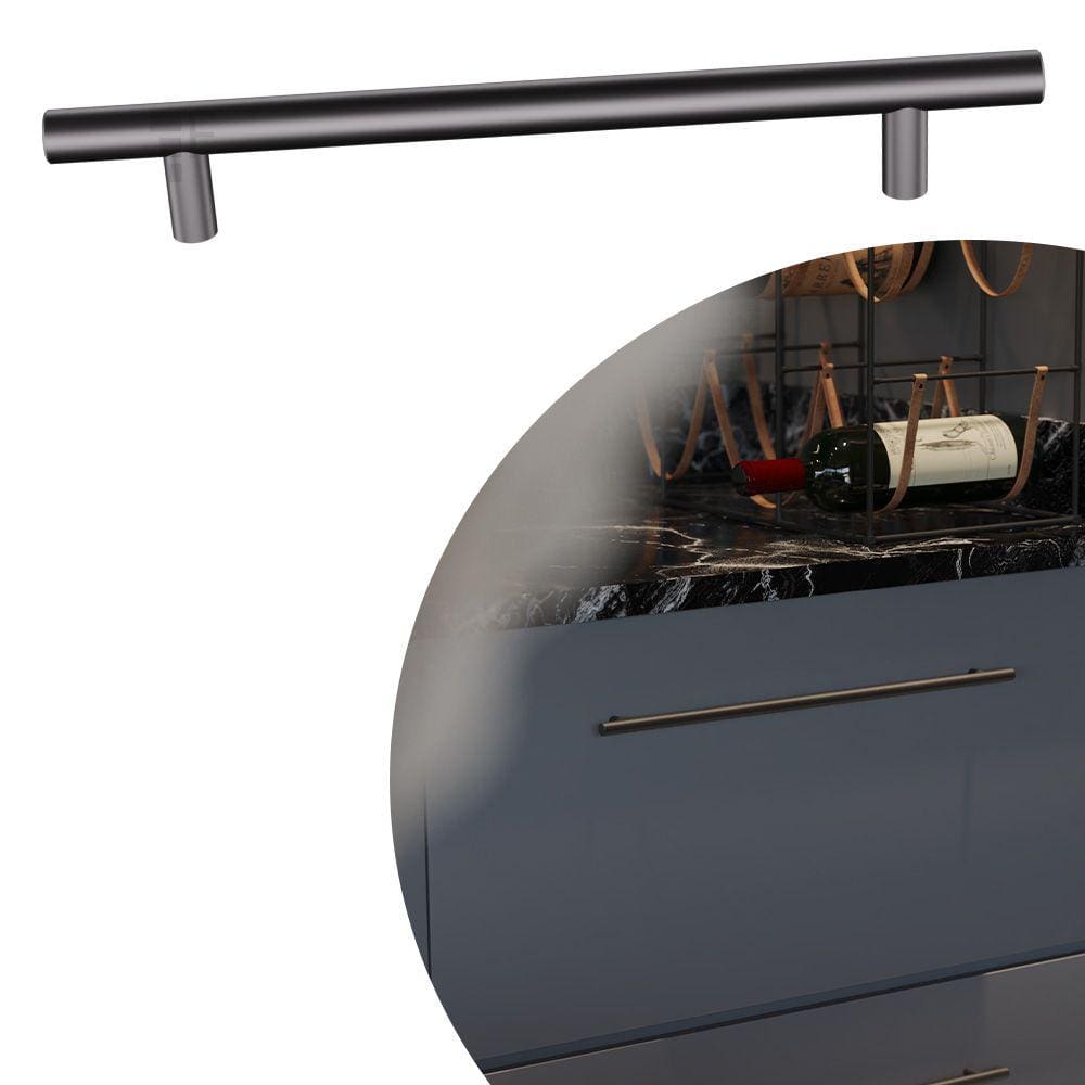 Puxador Primus IL 814 - Grafite - 448MM