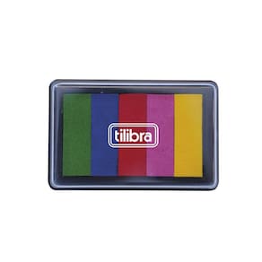 Almofada Para Carimbo Carimbeira Degradê Colors 5 Cores Tilibra