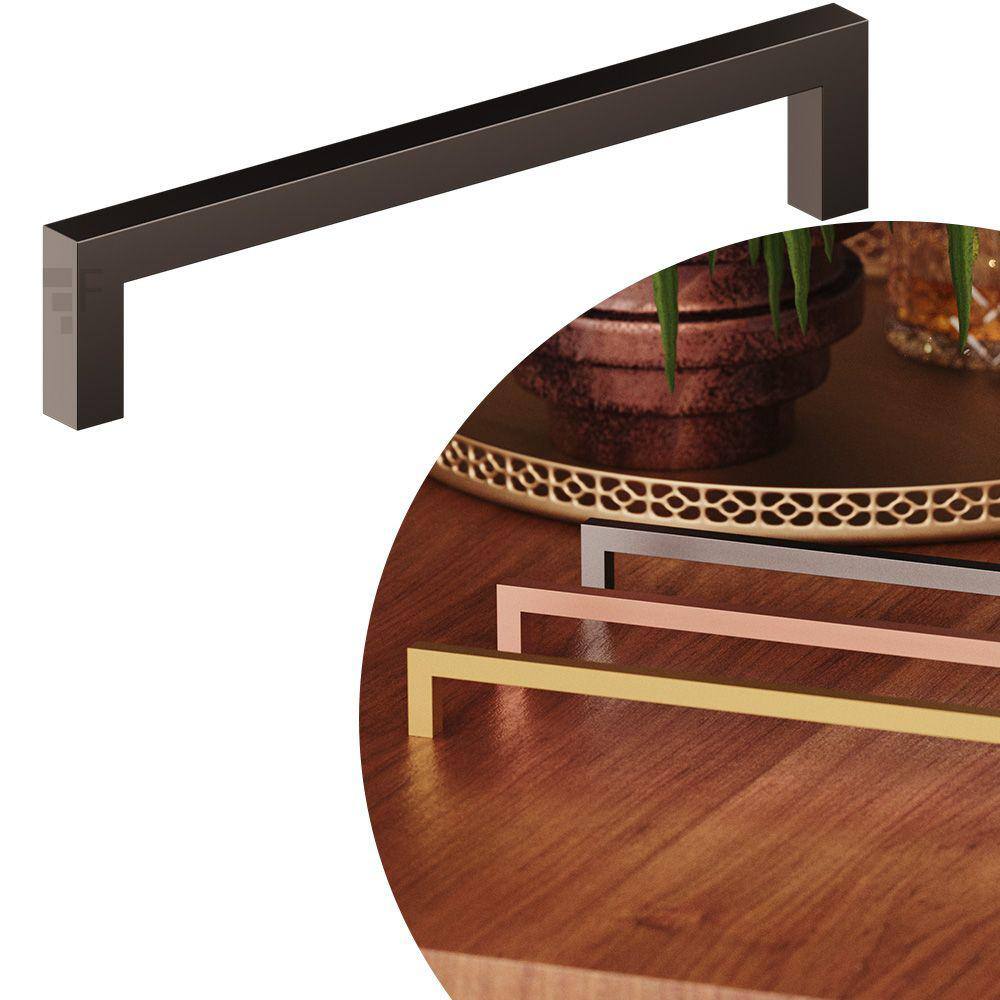 Puxador IL 811 - Grafite - 96MM