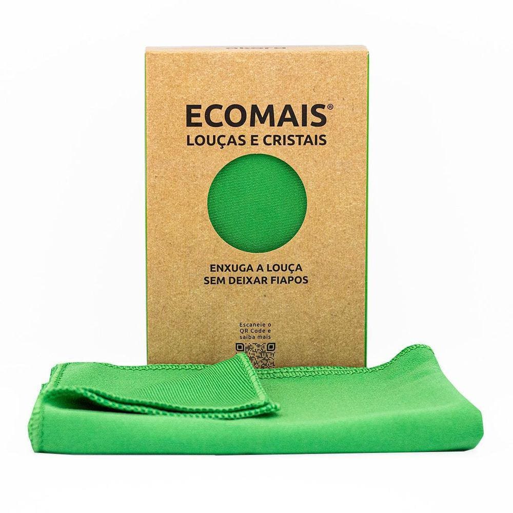 Ecomais Louças e Cristais Verde - Secagem Rápida - 40x60cm