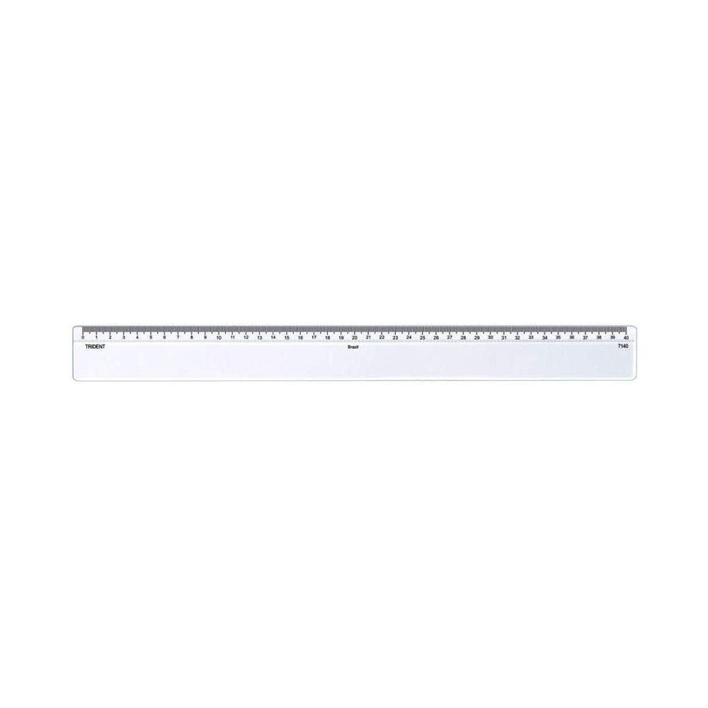 Regua de Acrilico 7140 Trident 40 cm