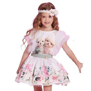 Conjunto Infantil Menina  Yoyo 24055 .ale.