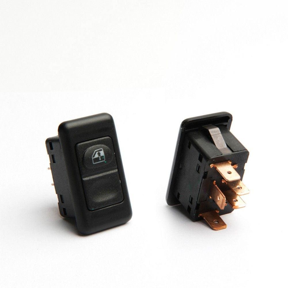 Botão do Vidro Elétrico Mercedes Caminhões 1997 a 2012 12V - Kostal - 3040500