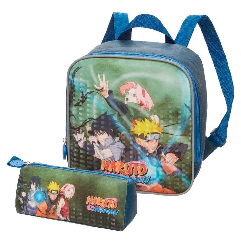 Lancheira Naruto Time 7 V/Azul - Pacific | Estojo Simples