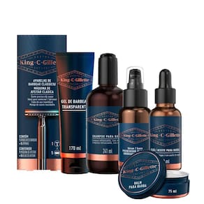 Kit Higiene para Barbear GilletteKingC.