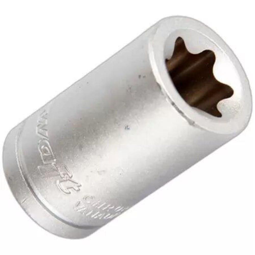 Soquete Encaixe Estriado 1/2 X 12mm 6055 Brasfort
