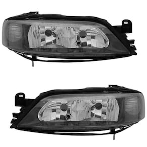 Par Farol Vectra 2000/2005 Máscara Negra Regulagem Elétrica