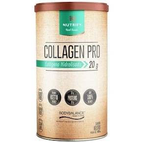 Colageno Collagen Pro Sem Sabor Neutro 450G Nutrify
