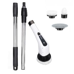 Escova de Limpeza Eletrica 25W Bateria Recarregavel Sem Fio Esfregao Limpeza Potente Giratorio Multiuso Polimento
