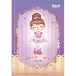 Caderno Escolar Brochura Costurado Grande La Liz 80 Folhas Tilibra