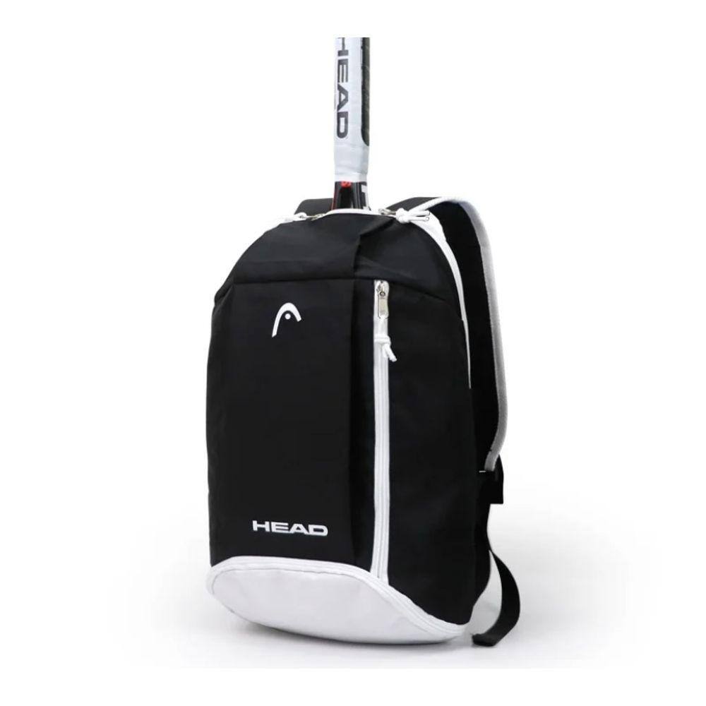 Mochila Raqueteira Head Preta com Branca