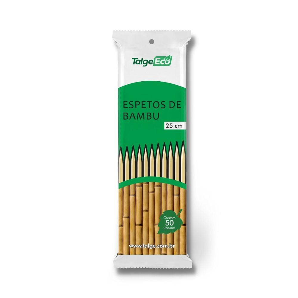 100 Espeto Vareta De Espetinho Churrasco Bambu 25 Cm