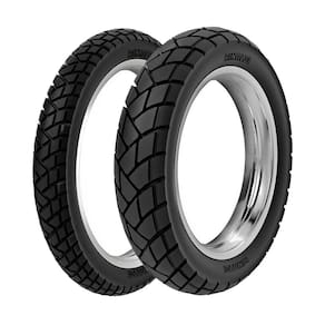 Jogo Pneus de Moto Rinaldi R34 90/90-19 52T + 110/90-17 60P TT