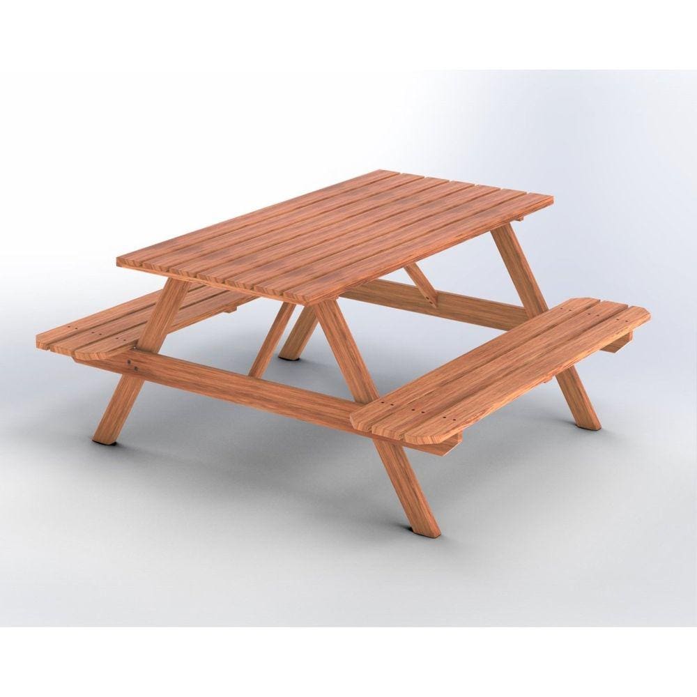 Mesa Picnic 140 x 70 cm Stain Jatobá