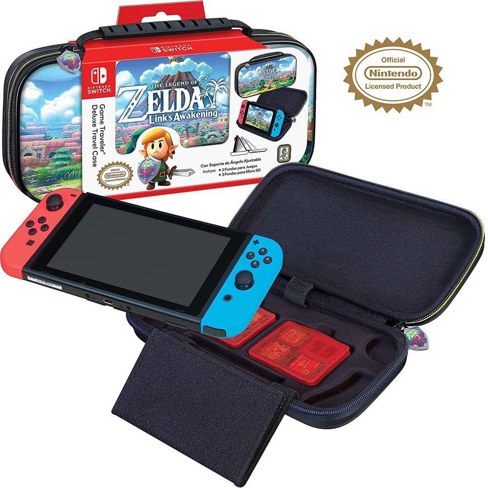 Estojo Switch com suporte e armazenamento